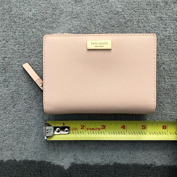 Kate Spade Bifold Pink Wallet. Gently used. - Picture 1 of 8